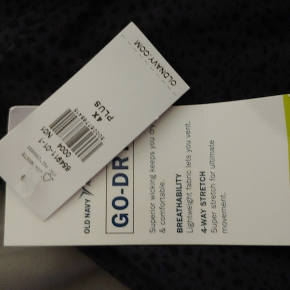 NWT Old Navy Go Dry Balance Leggings 4X - Picture 4 of 4